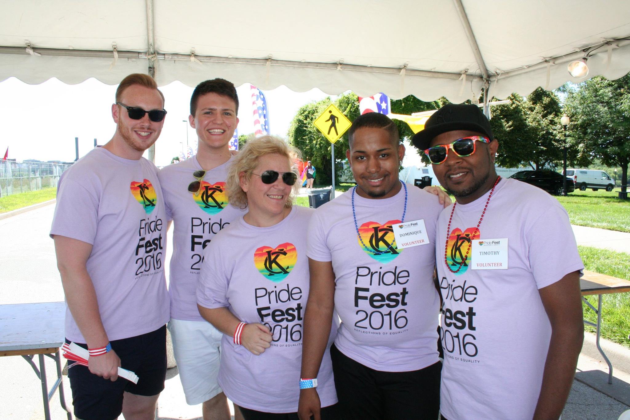 Kansas City Pride Festival attendees