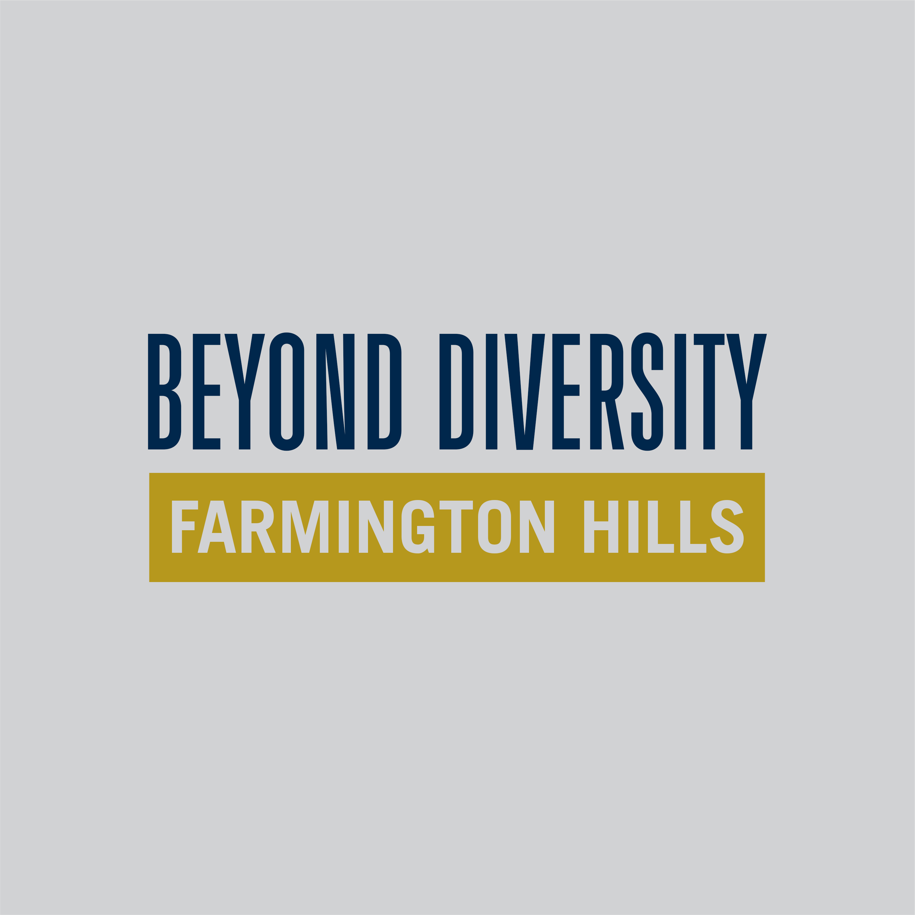 Beyond Diversity 10-City Farmington Hills logo
