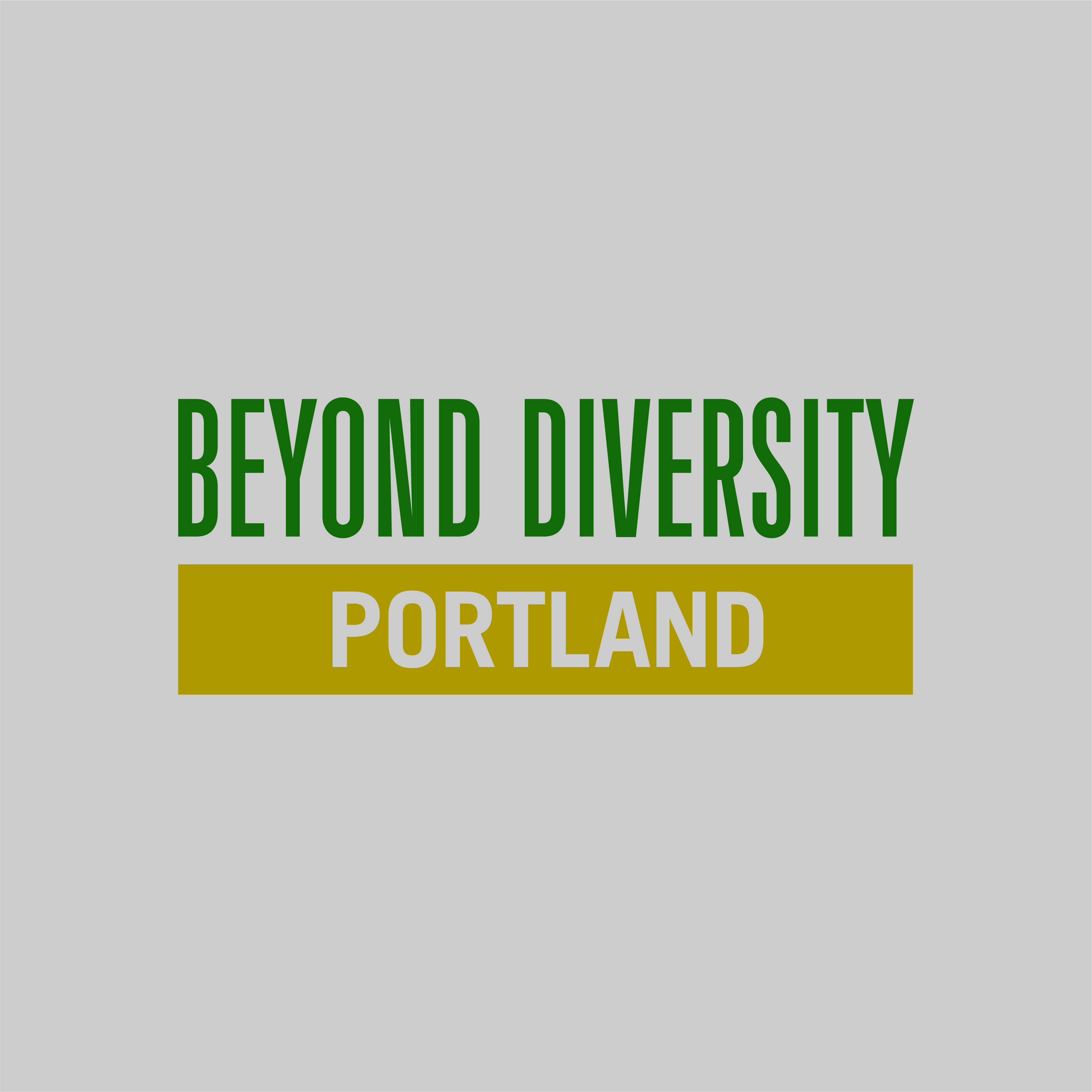 Beyond Diversity 10-City Portland logo