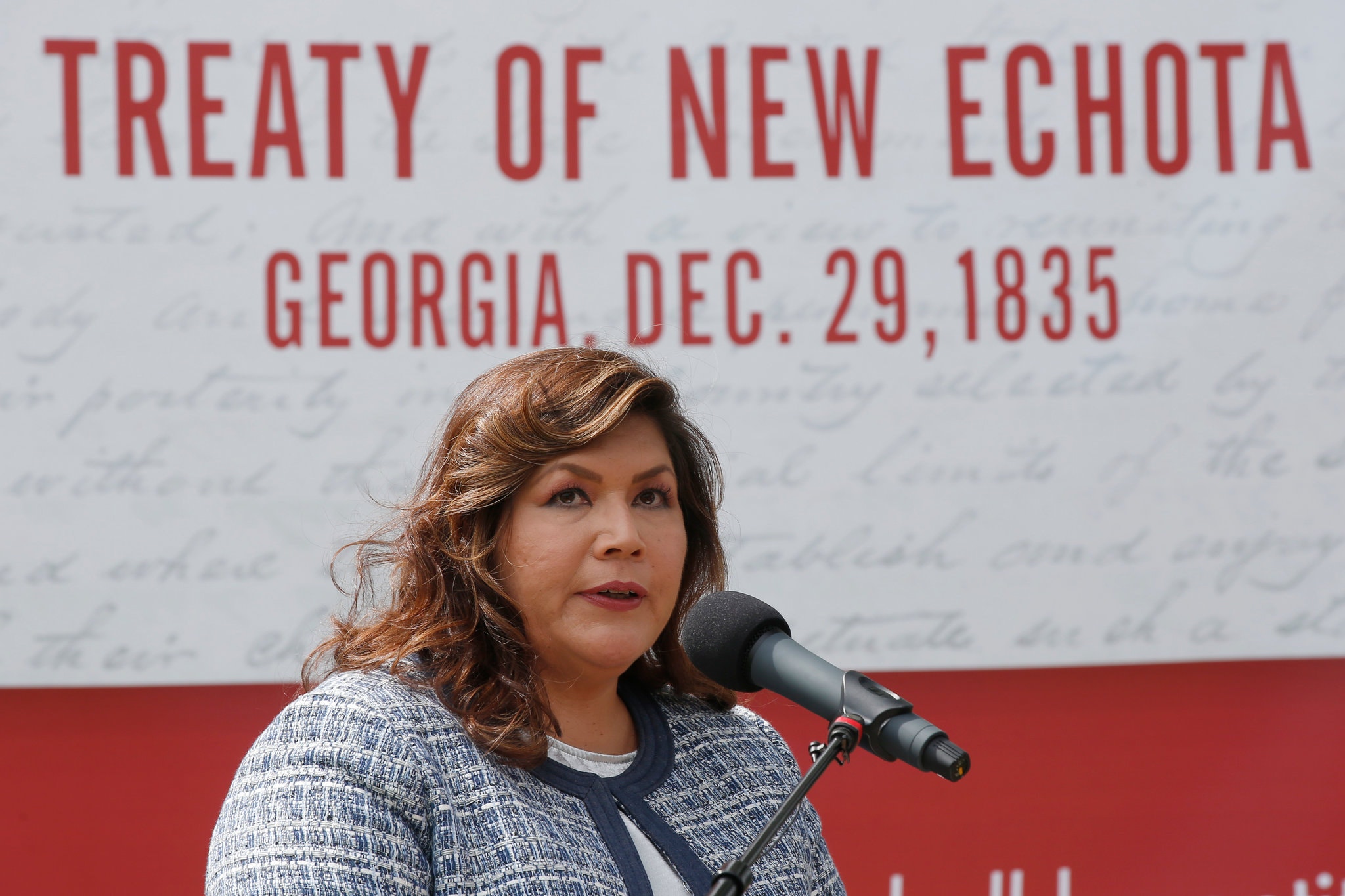 Cherokee Nation Seeks to Send First Delegate to Congress (Photo by Sue Ogrocki)