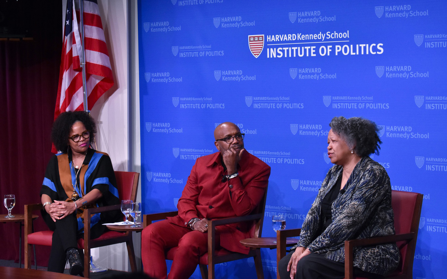 Racial Justice Advocates Discuss Institutional Change at IOP Forum (Photo by Bethany Versoy)